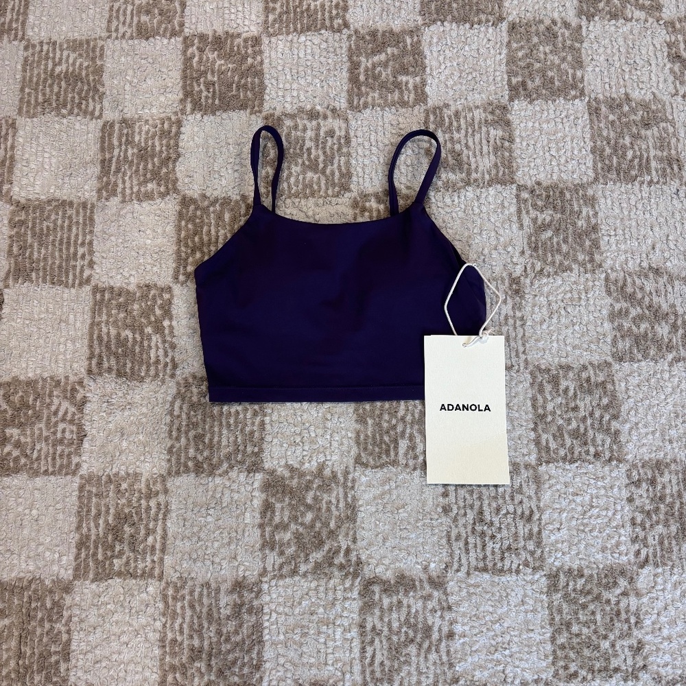 Ultimate Tank Bra-Dark Plum